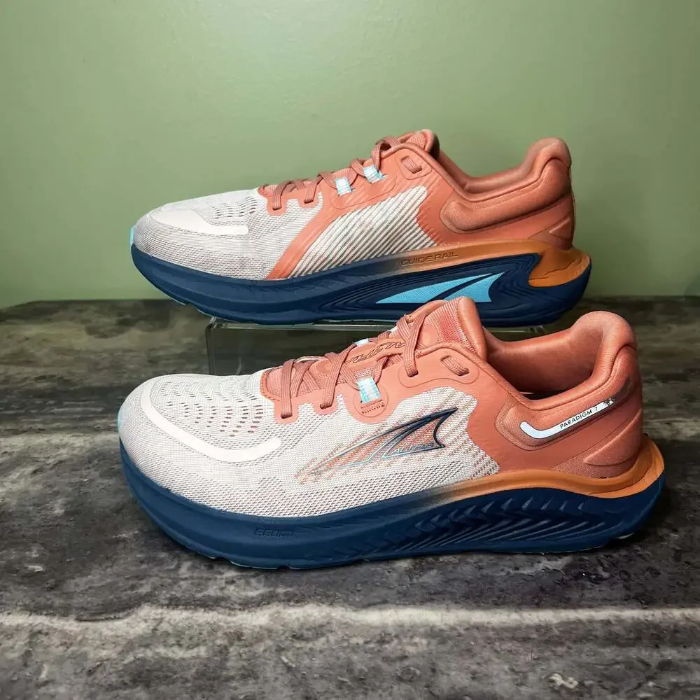 Altra Women's Athletic Shoes in Coral and Navy - Picture 1 of 6